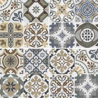 Multicolor porcelain tile for kitchen Multicolor porcelain tile for kitchen